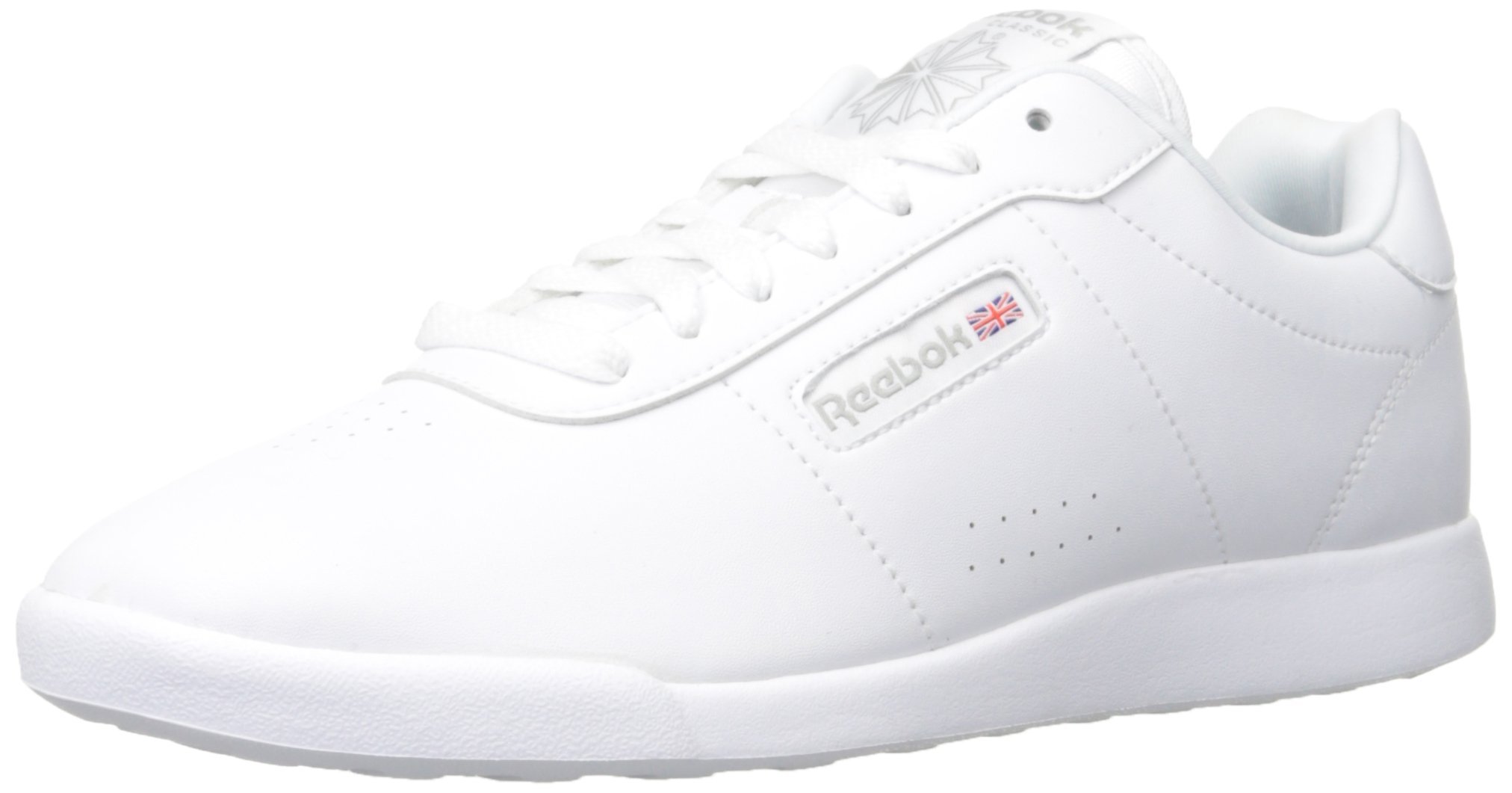 Reebok Women's Princess Lite Classic Shoe, White, 8 M US